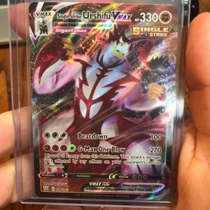 Pokémon Single Strike Urshifu VMAX Battle Styles